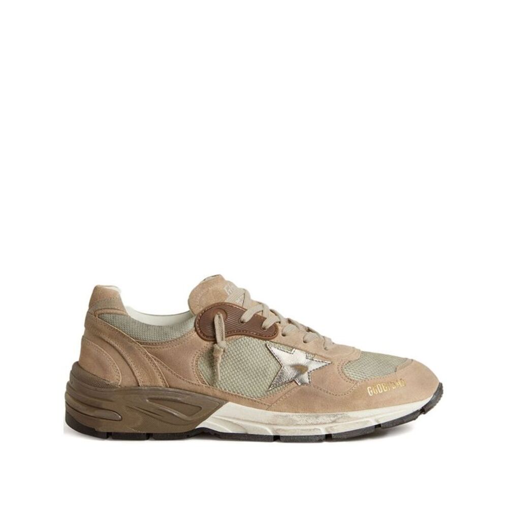 Golden Goose Men Running Dog Leather Sneakers